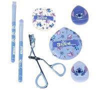 CERDÁ LIFE'S LITTLE MOMENTS Set Beauty Stitch Esponja Maquillaje + Rizador de Pestañas, Kit Makeup y Beauty