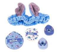 CERDÁ LIFE'S LITTLE MOMENTS Set Beauty Stitch Turbante + Esponja Maquillaje, Set Skincare y Makeup, Accesorios Belleza