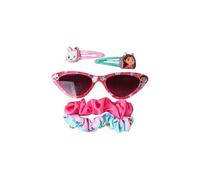 CERDÁ LIFE'S LITTLE MOMENTS Set Belleza Gabby’s Dollhouse con Gafas Sol, Coleteros y Clips Pelo Niñas Protección UV