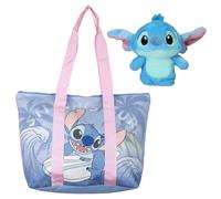 CERDÁ LIFE'S LITTLE MOMENTS Set De Accesorios Stitch, Contiene Bolsa Y Llavero, Ideal Para Diario, Playa Y Piscina