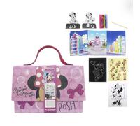 CERDÁ LIFE'S LITTLE MOMENTS Set De Actividades Minnie Niñas | Set De Actividades Minnie Con Maletín, Láminas, Rotuladores, Pegatinas Y Accesorios Para Dibujar, Colorear Y Crear En Viajes.