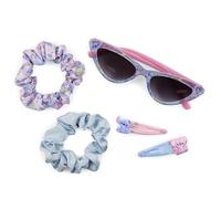 CERDÁ LIFE'S LITTLE MOMENTS Set de Belleza Stitch Gafas de Sol, Pinzas y Gomas para el Pelo, Multicolor, Talla Única (Pack de 5) Unisex niños