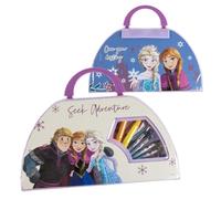 CERDÁ LIFE'S LITTLE MOMENTS Set de Papelería Coloreable 50 Piezas Frozen | Kit Creativo Infantil con Elsa y Anna para Dibujar y Pintar