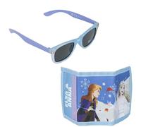 CERDÁ LIFE'S LITTLE MOMENTS Set Gafas de Sol y Cartera de Frozen - Color Azul - Protección UV 400 y Filtro de Categoría 3 - Cartera con Varios Compartimentos - Producto Original Diseñado en España