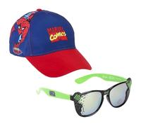 CERDÁ LIFE'S LITTLE MOMENTS Set Gorra Curva Vengadores y Gafas de Sol Hulk UV400 para Amantes de Marvel