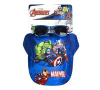 CERDÁ LIFE'S LITTLE MOMENTS Set Sol Gafas y Gorra Avengers, Azul, Talla Única Unisex niños