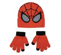 CERDÁ LIFE'S LITTLE MOMENTS Set Gorro y Guantes Spiderman Suaves y Licencia Oficial-Ropa térmica Infantil Conjunto 2 Piezas, Standard Unisex niños