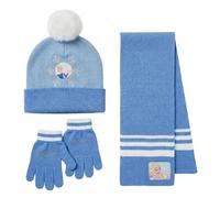 CERDÁ LIFE'S LITTLE MOMENTS Set Infantil Gorro, Guantes y Bufanda Frozen Invierno-Conjunto térmico, 3 Piezas, Standard (Pack de 3) Unisex niños