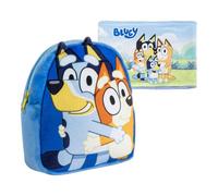 CERDÁ LIFE'S LITTLE MOMENTS Set Infantil Mochila guarderia personaje peluche Bluey+Braga Cuello de Bluey para Niños