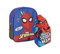 CERDÁ LIFE'S LITTLE MOMENTS Set Infantil Mochila Infantil de Spiderman-25x20x29 & Mochila Bandolera Spiderman