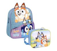 CERDÁ LIFE'S LITTLE MOMENTS Set Infantil Mochila infantil escolar Bluey+Portameriendas Escolar de Bluey