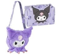 CERDÁ LIFE'S LITTLE MOMENTS Set Neceser Aseo Kuromi + Bolso Cole/Viaje - Organizador Compacto Ideal para Regalar