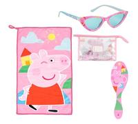 CERDÁ LIFE'S LITTLE MOMENTS Set Neceser Aseo Peppa Pig - Peine, Toalla y Bolsa + Gafas de Sol Peppa Pig UV400 (2-5 años)