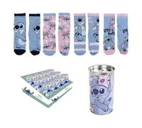 CERDÁ LIFE'S LITTLE MOMENTS Calcetines, Stitch, 27/30 Unisex niños/Adultos