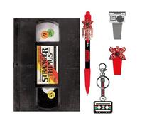 CERDÁ LIFE'S LITTLE MOMENTS - Stranger Things Merch: Set De Papelería Con Libreta, Bolígrafo Y Llavero Hawkins Retro, Stranger Things 5, Para Kiddults Y Jóvenes