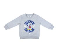 CERDÁ LIFE'S LITTLE MOMENTS Sudadera de Algodón Mickey Mouse-Licencia Oficial Disney, Gris, 3 años Nino