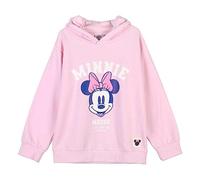 CERDÁ Sudadera Minnie Mouse con capucha para niña Rosa - Licencia oficial Disney
