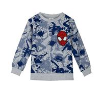 CERDÁ – Sudadera Spiderman infantil con capucha Cotton Brushed para niños y niñas