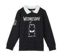 CERDÁ Life'S Little Moments | Sudadera Wednesday Infantil con Capucha Cotton Brushed - Sudadera Wednesday Niños y Niñas Ropa Infantil Suave y Cómoda