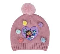 CERDÁ LIFE'S LITTLE MOMENTS Tejido Suave-Gorro Punto Gabby´S Dollhouse Diseño, Rosa, Talla única para Niñas