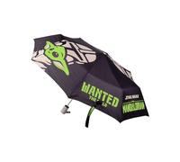 CERDÁ LIFE'S LITTLE MOMENTS Paraguas Automático Plegable de The Mandalorian-Licencia Oficial Star Wars, Multicolor, Estándar para Hombre