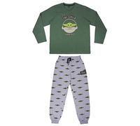 CERDÁ LIFE'S LITTLE MOMENTS - The Mandalorian | Pijama Largo Adulto The Mandalorian - Licencia Oficial Star Wars
