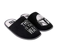CERDÁ LIFE'S LITTLE MOMENTS - The Mandalorian | Zapatillas de Casa Abiertas de Hombre The Mandalorian - Licencia Oficial Star Wars