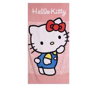 ARTESANÍA CERDÁ Toalla algodón niños Hello Kitty – baño y playa, diseño infantil uso diario