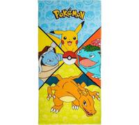 CERDÁ LIFE'S LITTLE MOMENTS Toalla Infantil de Pokémon - Multicolor - 70x140 cm - Elaborada con 100% Algodón de 320 gsm - Toalla Pequeña - Estampado de Pokémon - Producto Original Diseñado en España
