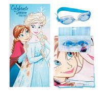 CERDÁ LIFE'S LITTLE MOMENTS Toalla Set Gafas Natación Stitch Niño y Niña - Toalla Infantil Suave y Gafas Piscina Antivaho, Kit Natación Niños para Playa, Piscina y Verano