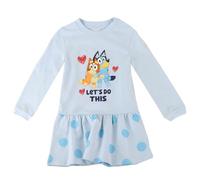 CERDÁ Life'S Little Moments Vestido Bluey para niñas-Ropa Infantil cómoda, Colorida Uso Diario, Fiestas, 3 años
