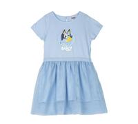 CERDÁ LIFE'S LITTLE MOMENTS Vestido Infantil de Bluey Vestido, Niñas, Azul, 4 años