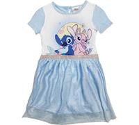 CERDÁ LIFE'S LITTLE MOMENTS Vestido niñas Diseño Elegante y cómodo con Colores Vibrantes y Estampados encantadores de Disney, Frozen Light Blue, 7 años
