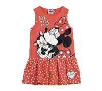 CERDÁ LIFE'S LITTLE MOMENTS Vestido Single Jersey Minnie para Niñas, Rojo, 2