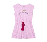 CERDÁ LIFE'S LITTLE MOMENTS Verano Estampado Vestidos de Niña de Princesas Fabricado en algodón 100% | Licencia Oficial Disney, Rosa, 3 años para Niñas