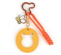 CERDÁ LIFE'S LITTLE MOMENTS Winnie The Pooh - Abalorio para bolso con bonitos dijes de oso Pooh para bolsos, mochilas y llaves