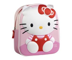 CERDÁ LIFE'S LITTLE MOMENTS Zaino 3D Hello Kitty per Bambini-Zainetto con Applicazioni in Rilievo e Spallacci Imbottiti, Niñas, Rosa, pequeño
