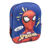 CERDÁ LIFE'S LITTLE MOMENTS Zaino 3D Spider-Man per Bambini, Schienale Imbottito e Spallacci Regolabili-Zainetto Ufficiale Marvel, Unisex niños, Rojo, Mediano