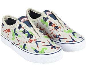 CERDÁ LIFE'S LITTLE MOMENTS Zapatilla Loneta Vulcanizada Avengers, Hombre, Gris Gris C13 Estrecho, 3X-Small EU