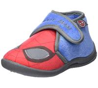 CERDÁ LIFE'S LITTLE MOMENTS, Zapatillas Casa Niño Velcro Divertidas Forma de Bota de Spiderman con Interior 100% Algodon y Suela Antideslizante, Rojo, 25 EU