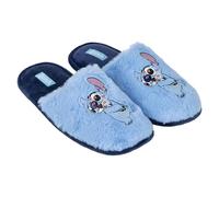 CERDÁ LIFE'S LITTLE MOMENTS | Zapatillas Casa Divertidas Stitch Plantilla Acolchada y Suela Antideslizante (Azul Claro, Sistema tallas calzado EU, Adolescente, Números (rango), mediano, 36, 37)