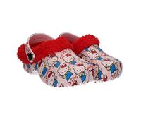 Zapatillas Casa Zueco Borreguillo Hello Kitty licencia oficial / Pantuflas Hello Kitty cómodas, suaves y antideslizantes Talla 28/29