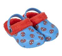 CERDÁ LIFE'S LITTLE MOMENTS / Zapatillas de Casa Zueco Borreguillo Spiderman-Cómodas y Antideslizantes con Forro Suave para Fans de Marvel Talla 26/27