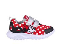 CERDÁ LIFE'S LITTLE MOMENTS Zapatillas de Verano con Velcro de Minnie Mouse para Facilitar Ponerselas Muy Ligeras, Rojo, 30 EU