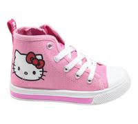 CERDÁ LIFE'S LITTLE MOMENTS | Zapatillas Hello Kitty Loneta Altas con Luces - Zapatillas Hello Kitty 2-8 Años Antideslizante, Diseño Moderno y Cómodo