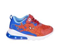 CERDÁ Zapatillas infantiles Spider-Man con luz LED, suela ligera EVA, azul y rojo 31 EU