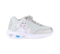 CERDÁ LIFE'S LITTLE MOMENTS, Zapatillas Niña Luces de Frozen con Velcro para Facilitar su Independencia y Comodidad y Refuerzo en la Puntera, Azul, 27 EU