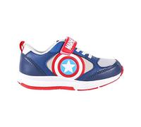 CERDÁ LIFE'S LITTLE MOMENTS, Zapatillas Niño de Capitan America | Calzado Deportivo con una Combinación de Estilo, Comodidad y Deportividad Optima, Gris, 28 EU