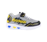 CERDÁ LIFE'S LITTLE MOMENTS, Zapatillas Niño Luces de Batman con Velcro para Facilitar su Independencia y Comodidad y Refuerzo en la Puntera, Gris, 35 EU