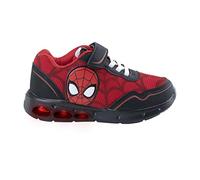 CERDÁ LIFE'S LITTLE MOMENTS - Zapatillas Niño Luces de Spiderman con Velcro para Facilitar su Independencia y Comodidad y Refuerzo en la Puntera - Licencia Oficial Marvel